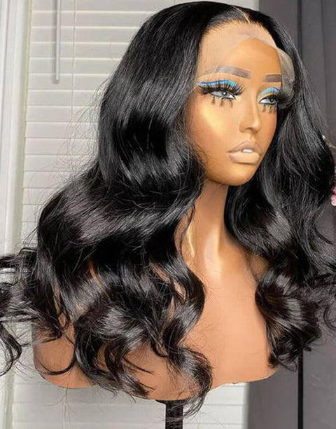 Flash Deal $169.99 26" 13x4 Frontal Glueless Body Wave Human Hair Wig