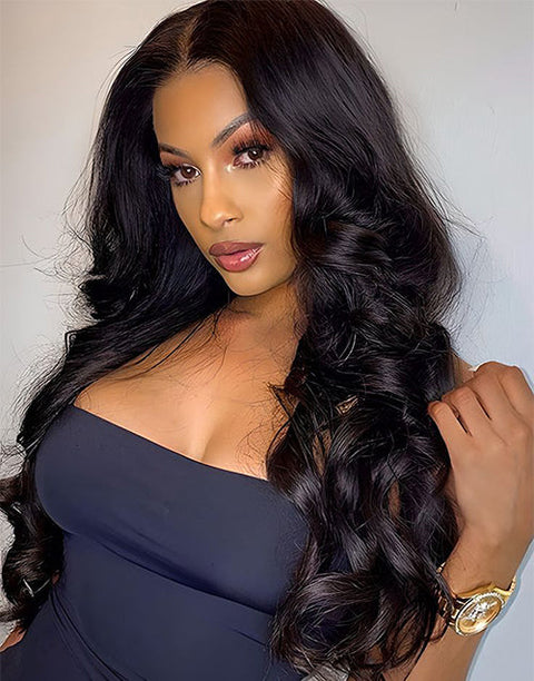 Flash Deal [24"=$99] Glueless Ready To Wear Breathable U Part Body Wave Wig