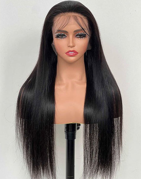 $100 OFF | Code: SAVE100 Silky Straight 13x4 Lace Frontal Wig Human Hair Flash Deal