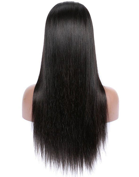 Flash Deal $139.99 24" Straight 13x4 Lace Frontal Glueless Human Hair Wig