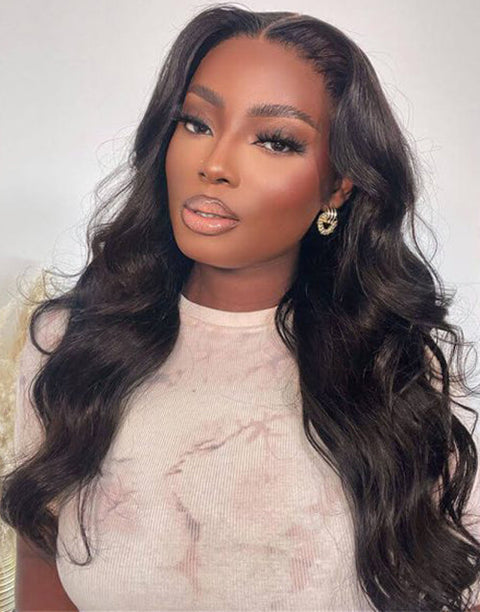 Flash Deal $169.99 26" 13x4 Frontal Glueless Body Wave Human Hair Wig